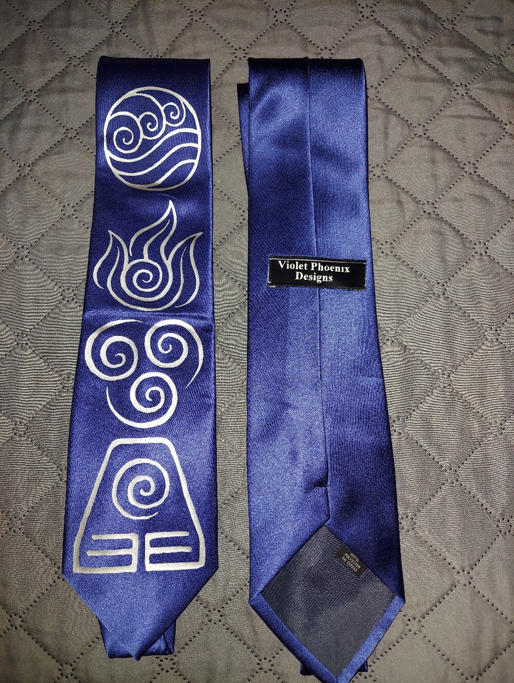 Men's Blue Satin Avatar: The Last Airbender